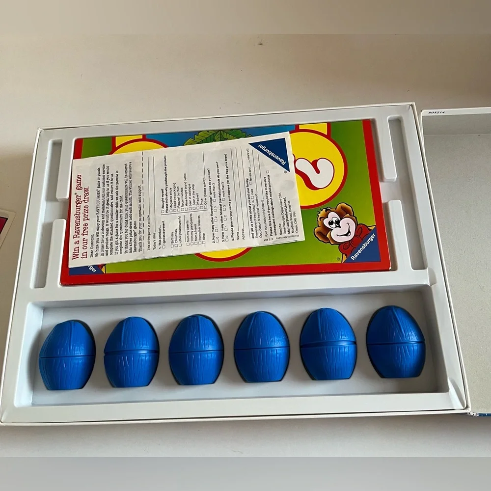 Vintage Ravensburger ‘92 Coco Crazy Board Game Memory Preschool Family  Night